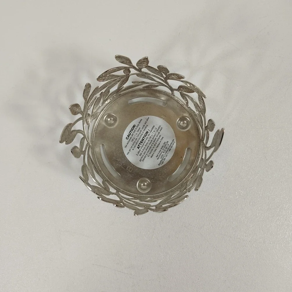 SILVER BRANCHES ~ SINGLE WICK CANDLE‎ HOLDER ~ Bath & Body Works